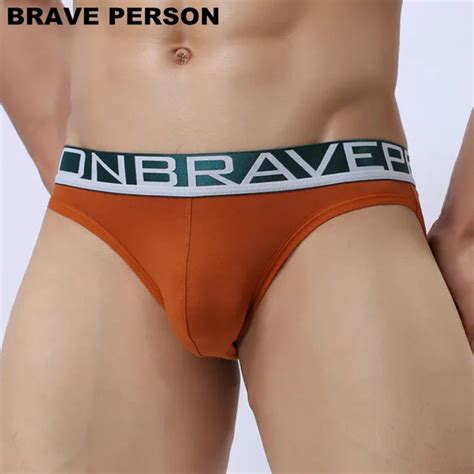 Brave Person Men S Hollow Rear Bikini Briefs