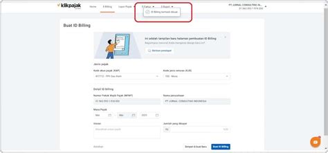 Panduan Cara Membuat Kode Billing Pajak Online
