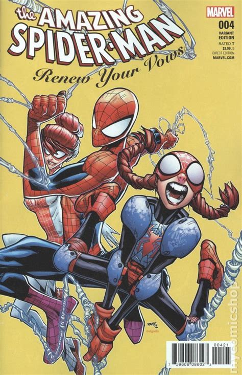 Amazing Spider Man Renew Your Vows 2016 Comic Books Spiderman Amazing Spider Book Cover Art