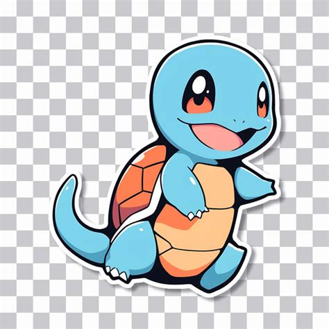 Free Pokémon Funny Squirtle Sticker Get Your Laugh On