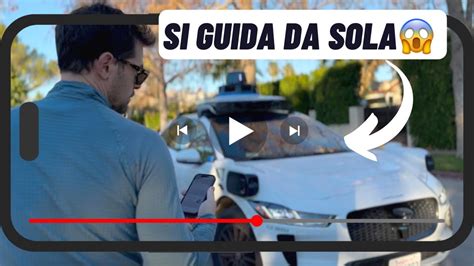 Dentro Waymo One La Macchina Che Si Guida Da Sola Youtube