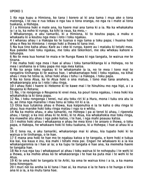 Maori Testament Of Simeon Pdf