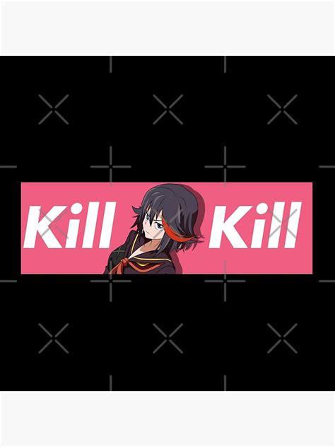 Ryuko Matoi Kill La Kill Banner Poster For Sale By Akuma San Redbubble