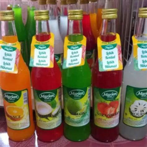 Jual Syrup Marjan Squash All Varian Ml Sirup Marjan Squash Ml