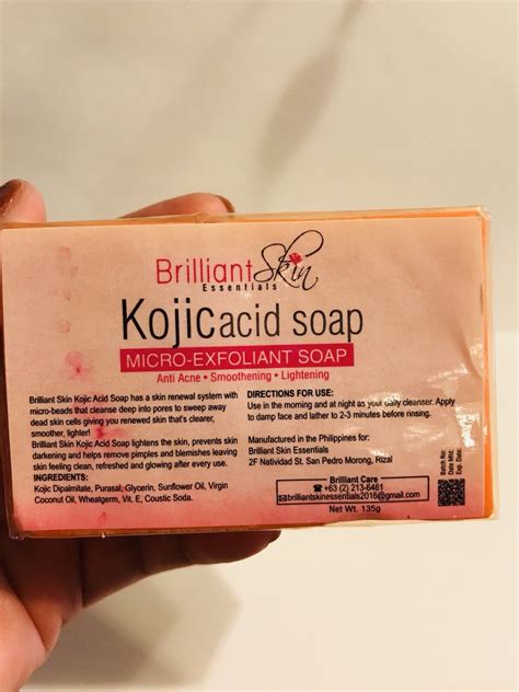 Brilliant Skin Essentials Kojic Acid Soap Ebay