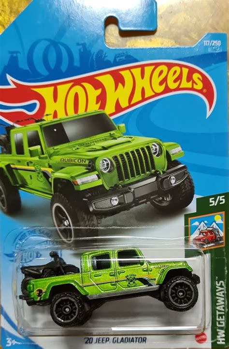 Hot Wheels Getaways Jeep Gladiator Universo Hot Wheels