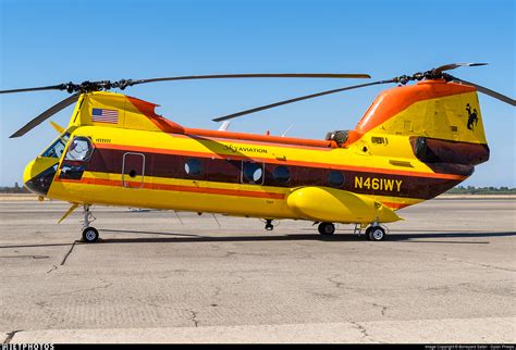 N461wy Boeing Vertol Ch 46e Sea Knight Sky Aviation Corporation