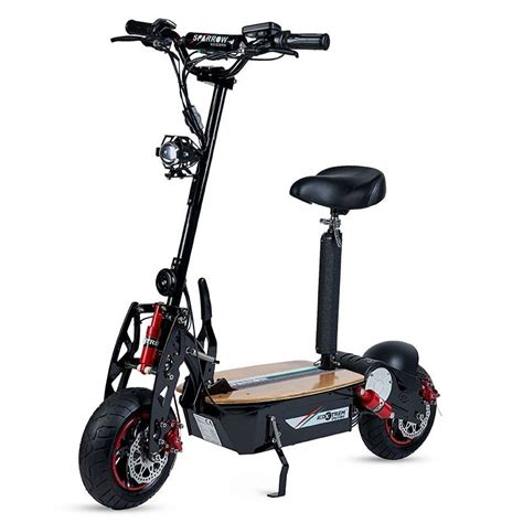 Patinete El Ctrico W Con Asiento Sparrow El Patinete Loco