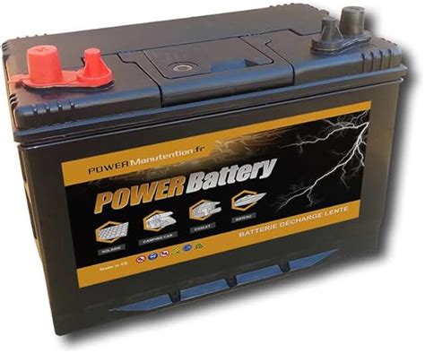 Amazon Fr Batterie Gel 12v 100ah