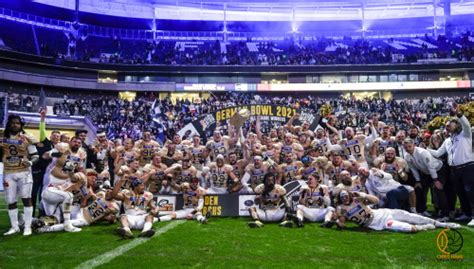 Gelungener Footballabend Beim German Bowl In Frankfurt American