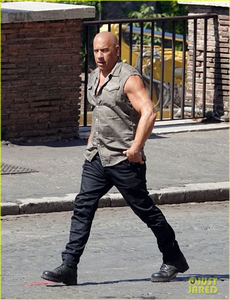 Vin Diesel Gets Into Character On The Set Of Fast X In Rome Photo 4790621 Vin Diesel Photos