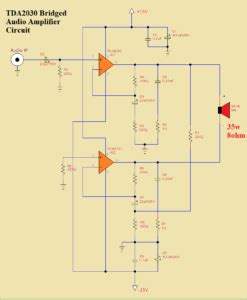 TDA2030 Audio Amplifier Circuit - Solderingmind.com