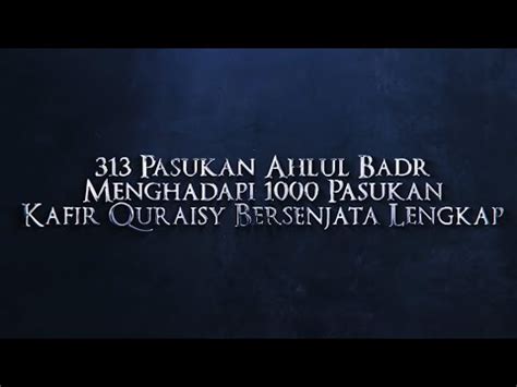 PERISTIWA MALAM NUZULUL QUR AN DAN HAUL AHLUL BADR MAJELIS RASULULLAH