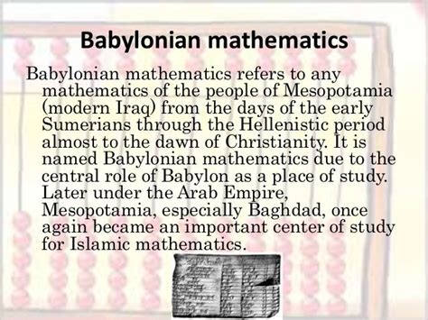 😊 Babylonian mathematics contributions. Babylonian mathematics. 2019-01-07