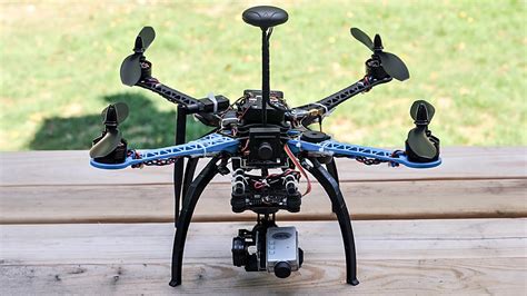 S500 Quad Build With Pixhawk Glb 3 Axis Gimbal Youtube