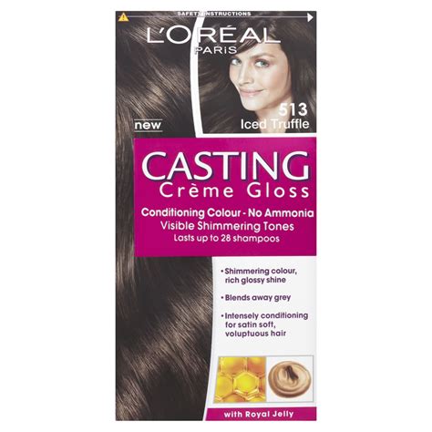Loreal Paris Casting Creme Gloss 513 Iced Truffle Brown Semi Permanent