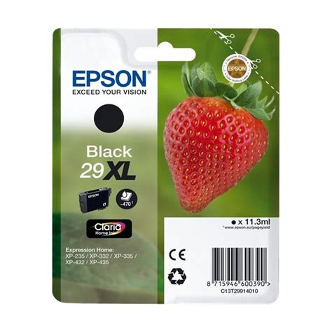 Epson 29XL Negro Cartucho De Tinta Original