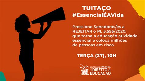 Campanha Nacional Pelo Direito à Educação On Twitter Semana Crucial Para A Educação Brasileira