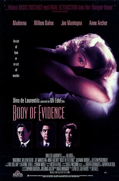 Body Of Evidence Movie Review 1993 Roger Ebert