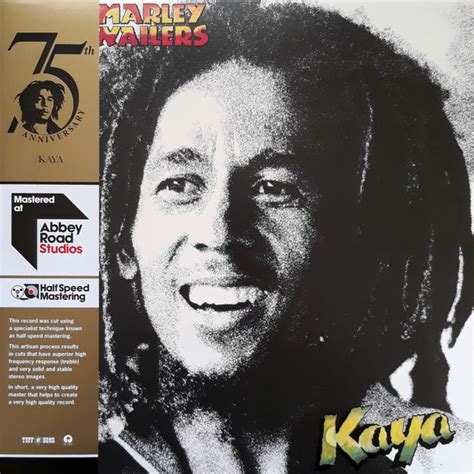 Bob Marley And The Wailers Kaya Vinyl Half Speed Mastering Lp