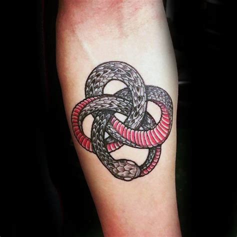 70 Tatuaggi Con Il Simbolo Dell Uroboro Ouroboros