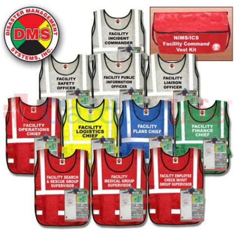 Dms Facility Command Vest Kit Cardiac Life