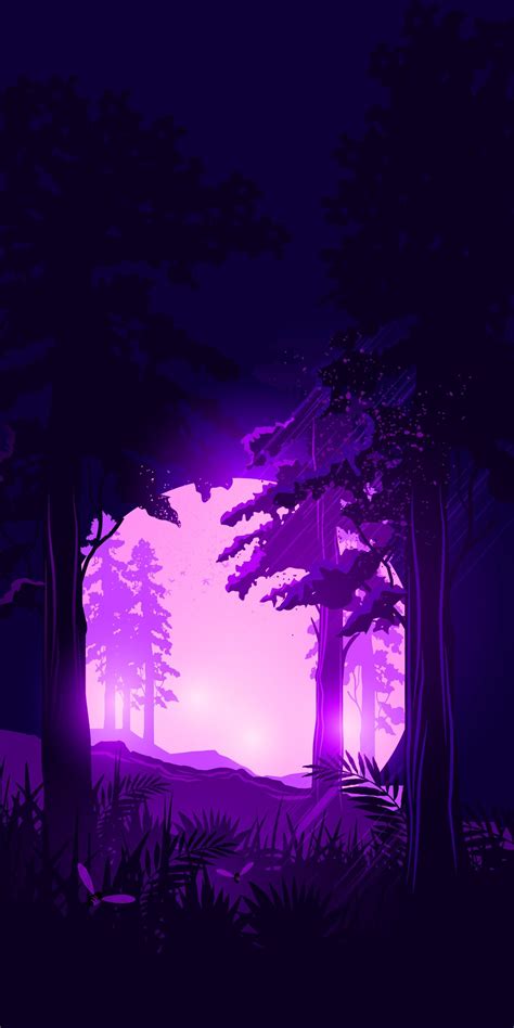 Dark Purple Forest Wallpapers - Top Free Dark Purple Forest Backgrounds ...