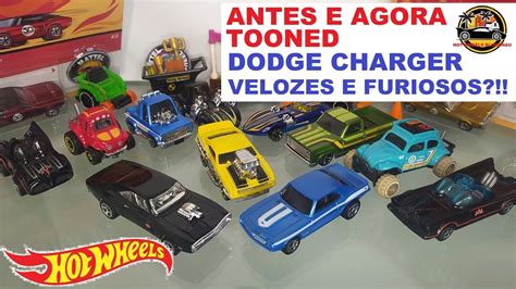 ANTES DE DEPOIS TOONED VELOZES E FURIOSOS DA HOT WHEELS MAINLINE Hot