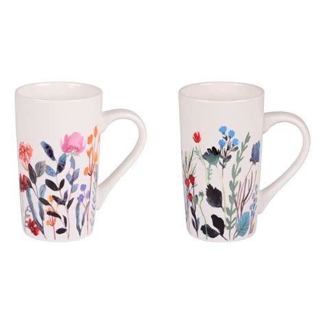 Coffret De Mugs Flor Cl Table Passion Ambiance Styles