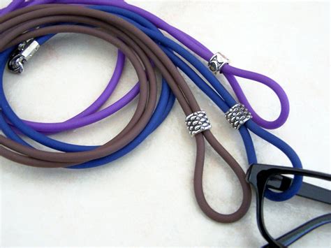 Unisex Eyeglass Lanyard 3mm Rubber Cord Simple By Eyewearglamour