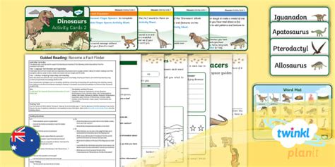 Year 1 Non Fiction Dinosaurs Guided Reading Session 2