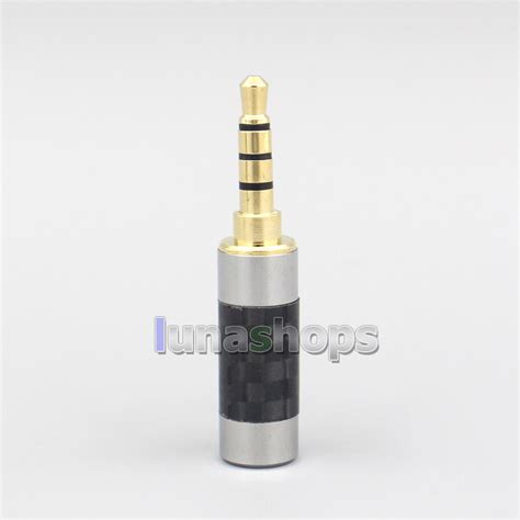 Usd Black Silver Carbon Mm Mm Mm Balanced Trrs Plug