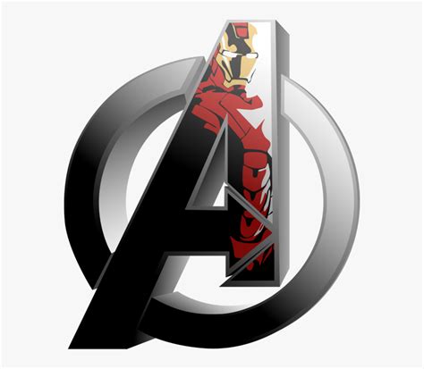 The Avengers Iron Man - Avengers Logo Iron Man, HD Png Download ...