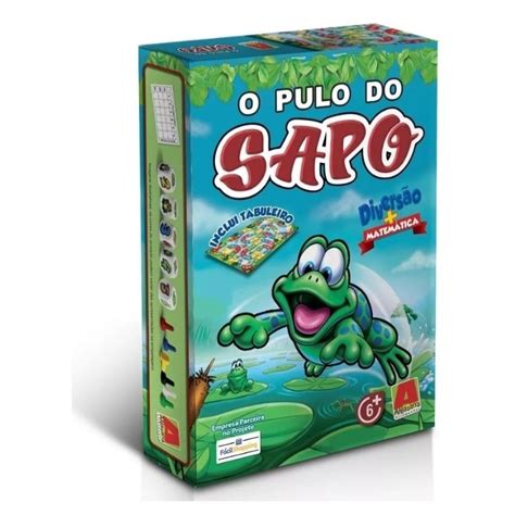 Jogo O Pulo Do Sapo Tabuleiro Algazarra Brinquedos Shopee Brasil