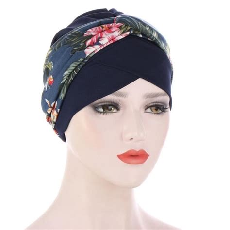 Musulman Int Rieur Hijab Islamique Casquettes Coton Turban Pour Femmes