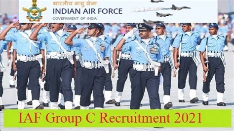 Iaf Recruitment 2021 Apply For 282 Group C Posts In Indian Air Force