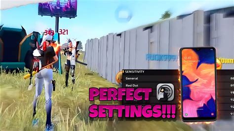 My Perfect Settings Galaxy A Hud Dpi Sensi Sensibilidade