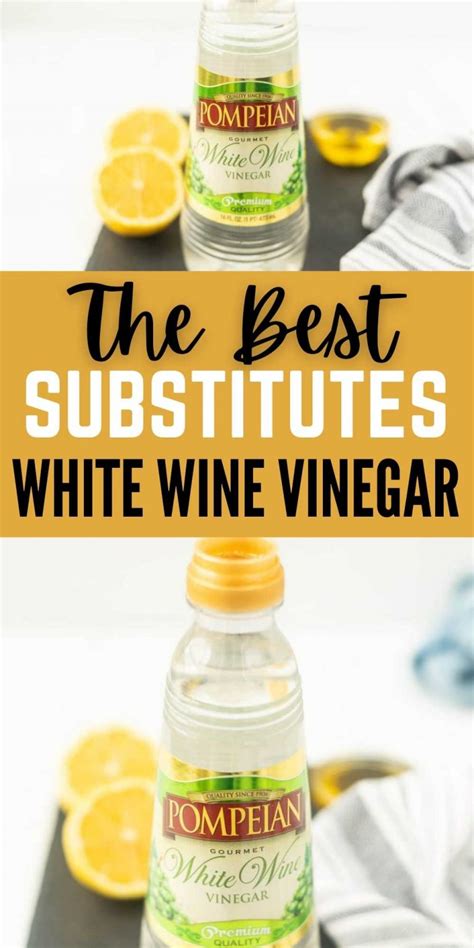 Best White Wine Vinegar Substitutes Eating On A Dime