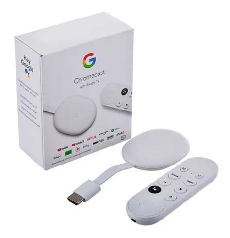 Google Chromecast With Google Tv De Voz K Gb Snow Gb Ram Env O Gratis