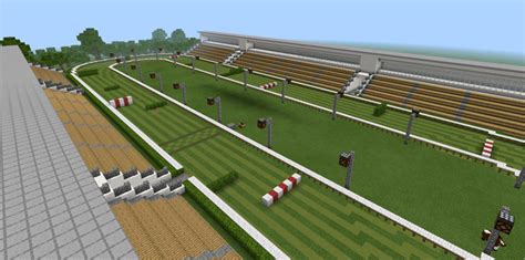 Horse Racing Minigame Minecraft Pe Maps