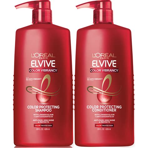 L Oreal Paris Elvive Color Vibrancy Protecting Shampoo And Conditioner Set 28 Fl Oz Set Of 2