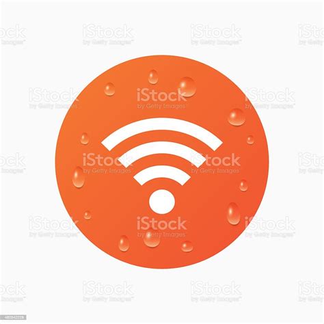 Ilustración De Señal De Wifi Símbolo De Wifi Red Inalámbrica Y Más Vectores Libres De Derechos