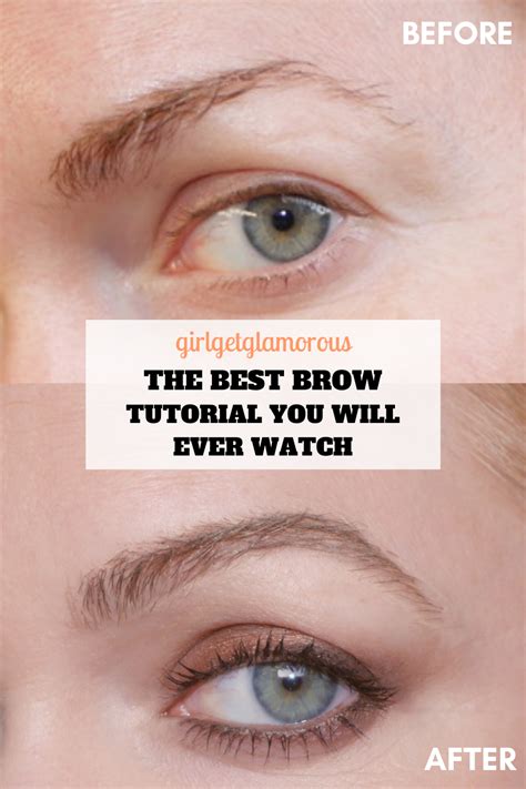 Tips Tricks For Natural Looking Eyebrows Tutorial For Beginners