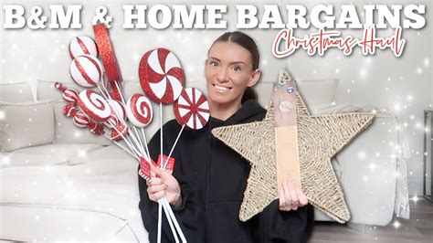 B M Home Bargains Christmas Haul Whats New In B M Christmas Aisle