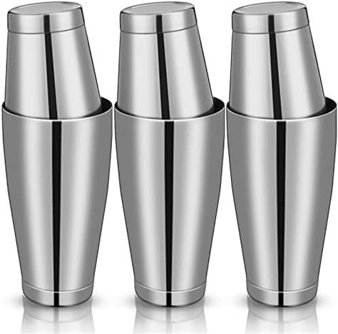 Pcs Cocktail Shakers Professional Bar Shaker Boston Shaker Set