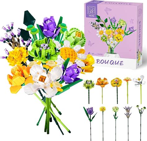 Amazon Lucky Doug Flower Bouquet Building Kit 925 DIY STEM