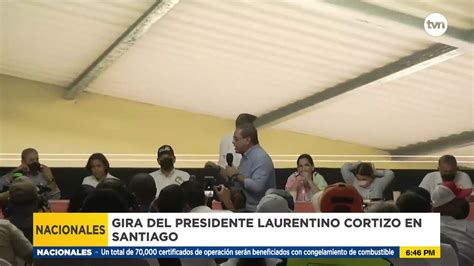 Presidente Cortizo Realiza Gira De Trabajo En La Provincia De Veraguas