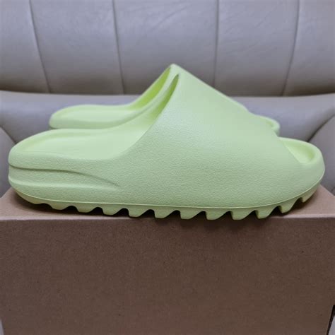 Adidas Yeezy Slide Glow Green 2022 Restock Aftermarket