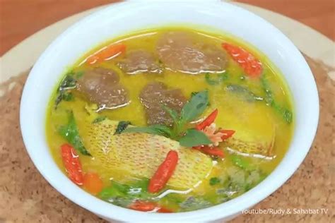 Resep Papeda Kuah Kuning Makanan Khas Maluku Dan Papua Yang