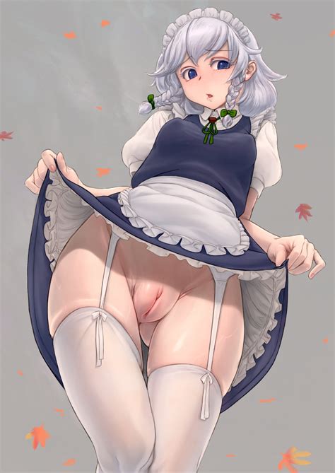 Izayoi Sakuya Touhou Drawn By Musen Shikisanhankikan Danbooru